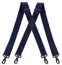 Men  s Suspenders Swivel Hooks X Back Susspenders with 4 Heavy Duty Braces Bel...