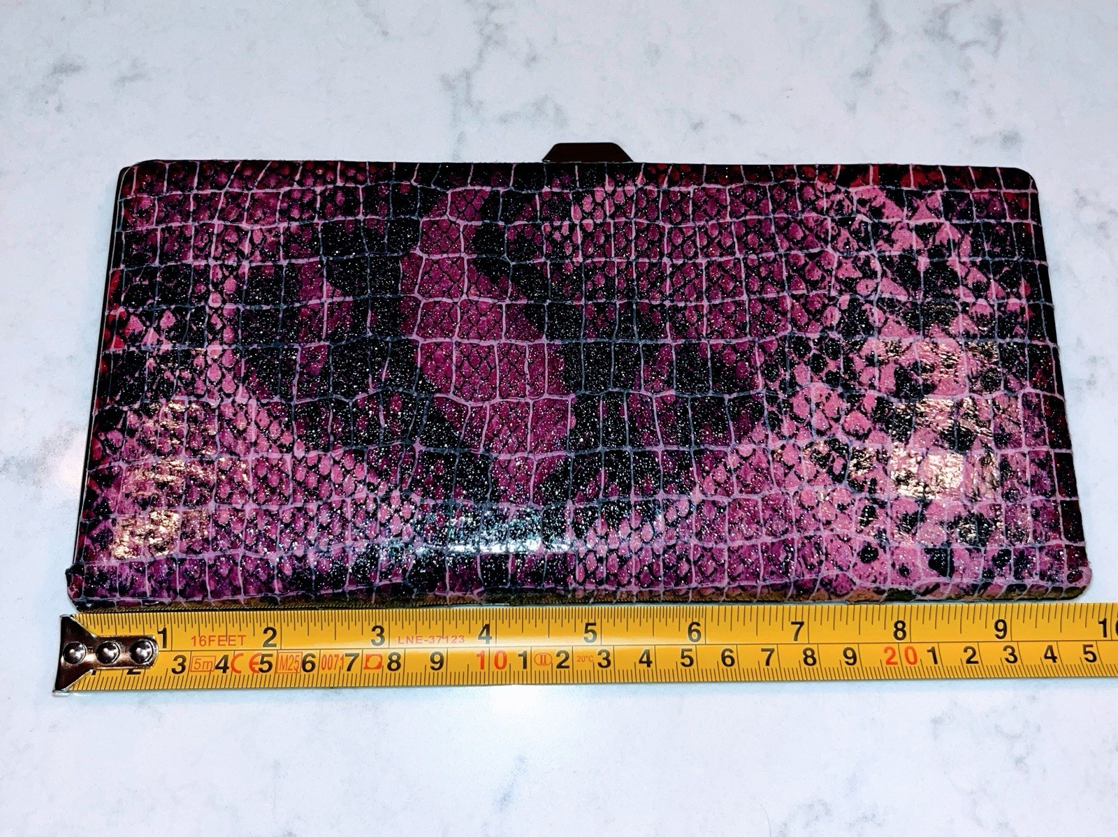 Snakeskin Pattern Clutch/Large Wallet - image 13