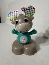 Fisher Price Linkimals Musical Moose Counting Educational Lights Sounds WORKS