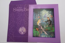WALT DISNEY STORE SLEEPING BEAUTY LITHOGRAPH PRINT NEW MINT