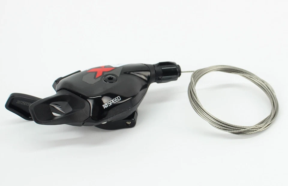 SRAM X0 Trigger 10 velocidades //NUEVO// palanca de cambios derecha 10 velocidades rojo embalaje original - Imagen 4 de 4