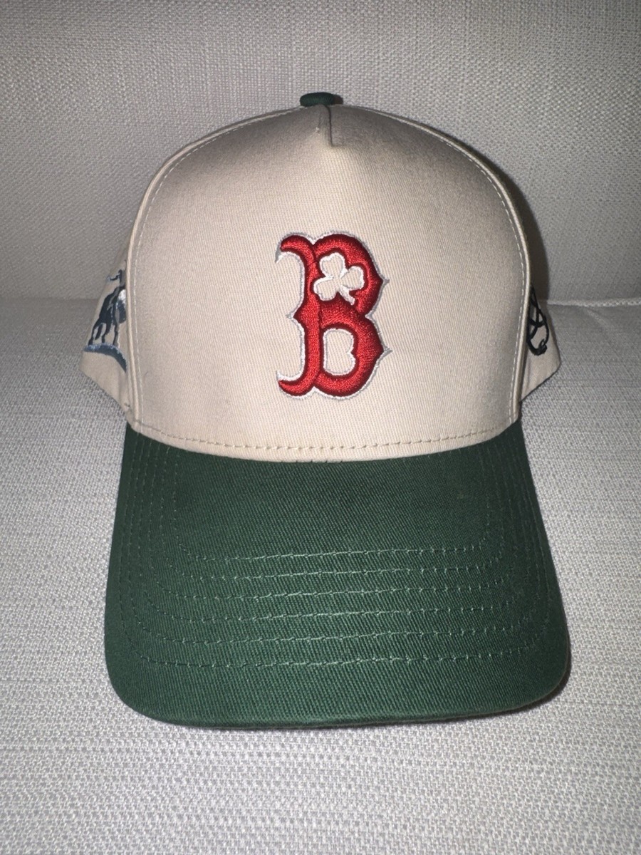 Boston Red Sox Boston Celtics Reference Celltox Hat - Cream/Green