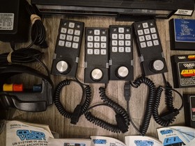 ColecoVision Console - Untested W Super Controller Power 4 Controllers + 9 Games