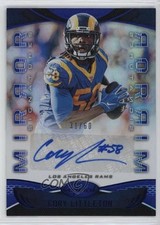 2019 Certified Signatures Mirror Blue 31/60 Cory Littleton #MI-CL Auto nd3