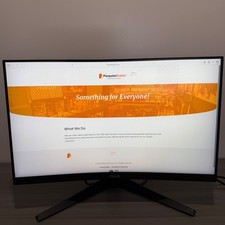 ASUS TUF VG24VQ1B 23.8" 1080P Curved Gaming Monitor 165Hz FreeSync - Very Good