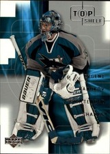 2001-02 UD Top Shelf #36 Evgeni Nabokov - HKY