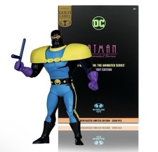 NEW Lock-Up Batman The Animated Series Black Light Edition Gold Label McFarlane