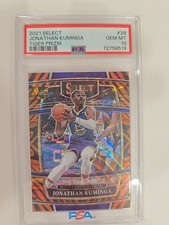 2021 Select Jonathan Kuminga Tiger Prizm PSA 10