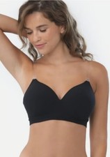 UNDEROUTFIT-Neckline Bra With Clear Straps-462