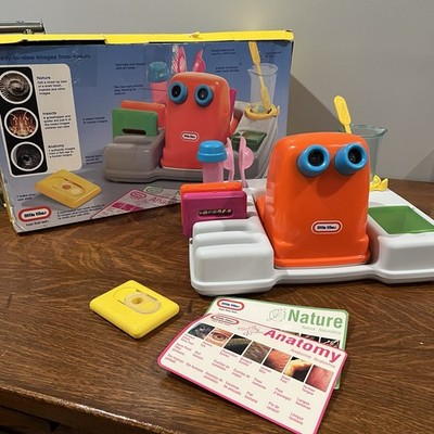 Vintage 1993 Microscope Science Set / Little Tikes / Original Box!