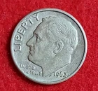1962 D 10C Roosevelt Dime 90% Silver - Denver Mint