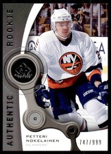 2005-06 SP Game Used #153 Petteri Nokelainen #/999 Rookie