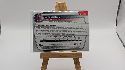2025 Bowman Chrome Luis Merejo Autograph / Auto Guardians N3034 - Bild 2 von 2