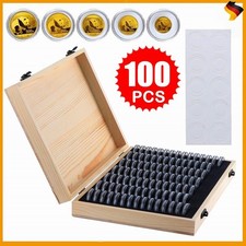 Münzkapseln 100x Gedenkmünze Kapseln Caps 18-30mm f. 2 Euro Münze Coin Münzdosen