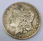 1886 O New Orleans Mint Morgan Dollar $1 Old US 90% Silver Coin