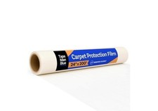  97 Clear Adhesive Film Cover Roll Carpet Floor Mat Carpet Protect 24" x 200'