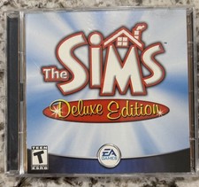 The Sims Deluxe Edition PC Computer Game 2-Disc CD-Rom EA Games 2002