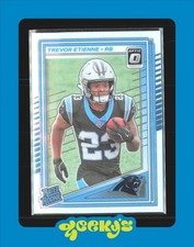 2025 Panini Donruss Optic - Rated Rookie Trevor Etienne #222 (RC) Panthers $2MIN