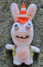 Peluche peluche construction lapins Ubisoft 2011 Play By Play 8,5" de haut