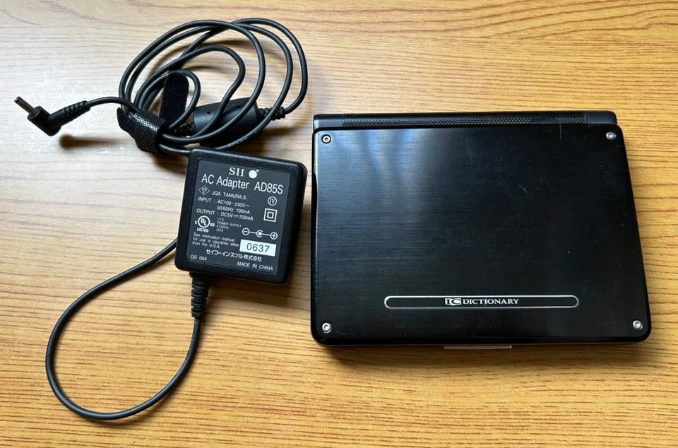 Raro: Diccionario electrónico japonés Seiko SII SR-G10000, buen estado de funcionamiento Foto 4 de 4