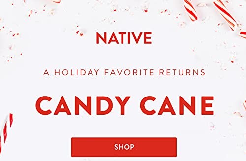 Native Deodorant Candy Cane 2.65 oz