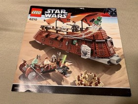LEGO Star Wars Jabba's Sail Barge (6210) complete with minifigs and instructions