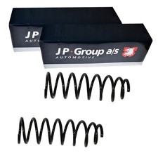 2x JP GROUP FAHRWERKSFEDERN HINTEN passend für TOYOTA COROLLA LINKS+RECHTS