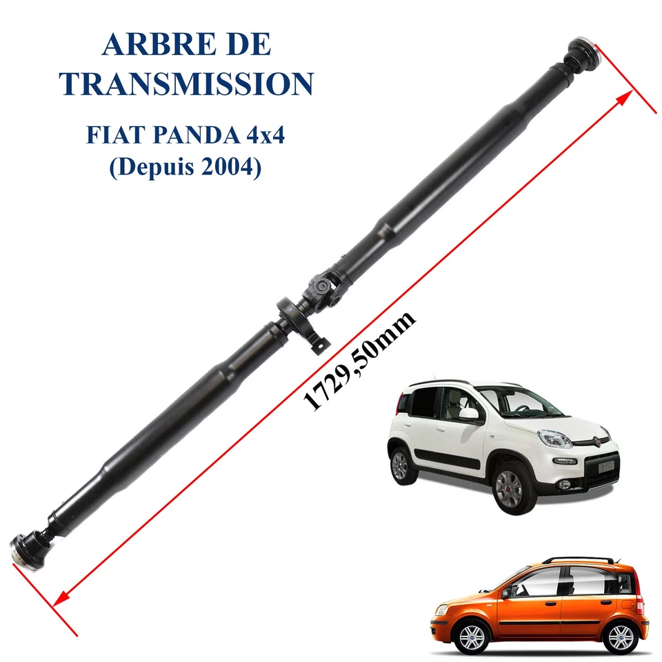 ARBRE DE TRANSMISSION POUR FIAT PANDA II 4X4 - 55222107 55193595 55197051 - Photo 2/4