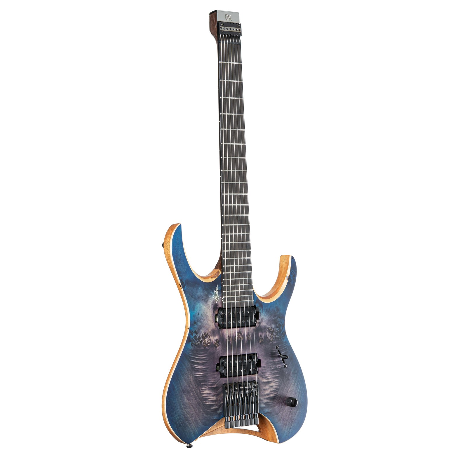 Майонез Hydra Elite 7 Trans Dirty Purple Burst Satin - Изготовленный на заказ E-Gitarre
