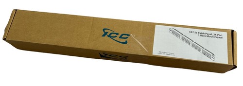 ICC CAT 5e 24 Port Data Patch Panel ICCICMPP0245E 1x RMS - Afbeelding 2 van 4