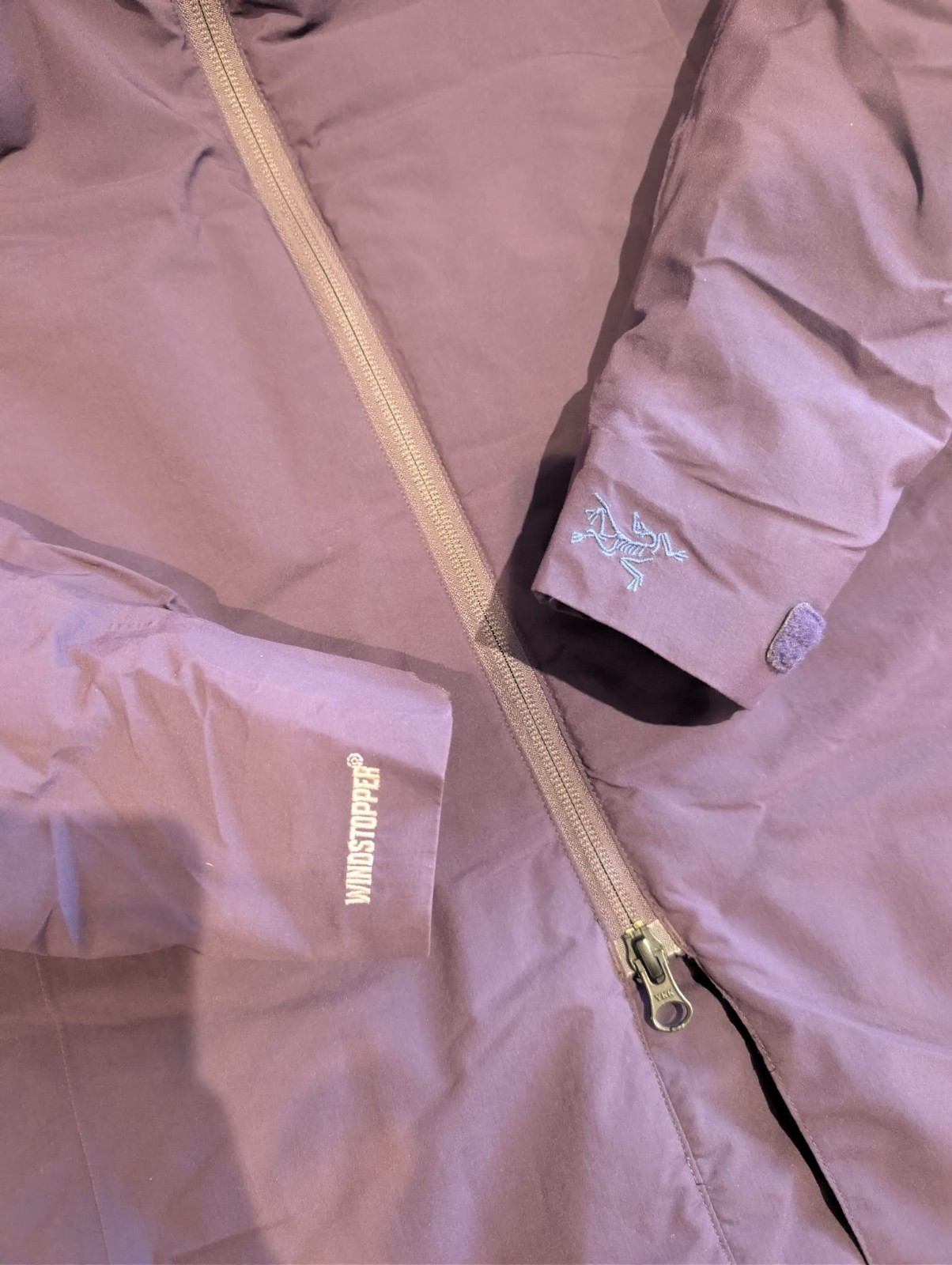 Arc'teryx Patera Parka Womens Small Purple Goose Down Hooded Winter Coat image 5