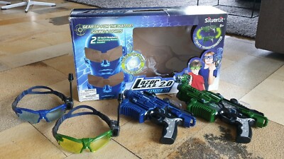 LAZER M.A.D. 2.0, Infrarot Laser Spiel, Laser Tag Pistole, Kämpfen, Silverlit