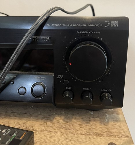 2) Sony STR-DE315 &Str AV19 Stereo Receiver, 60Watt Bundle With 1 Remote Tested - Picture 18 of 24