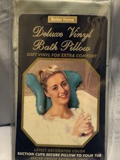 Better Home Deluxe Vinyl Bath Pillow Soft Vinyl For Extra Comfort