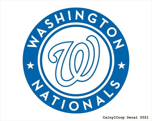 Washington Nationals Vinyl Sticker Decal (BUY 2 GET 1 FREE)- Multi-Colors Option - 第 3/12 張圖片