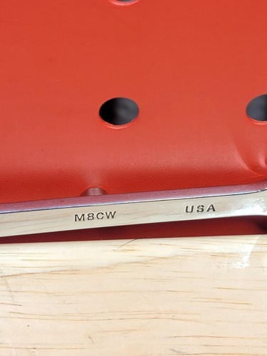 Mac Tools M8CW 8mm Metric Short 12-Point Combination Wrench USA - Picture 10 of 24