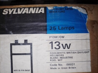 1x SYLVANIA GTE MINIATURE F13W/CW/T5/G5 COOL WHITE/DAYLIGHT / 00031 16x516mm !