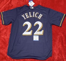 Christian Yelich Autographed Signed Brewers Jersey Insc 2x Cycle Beckett