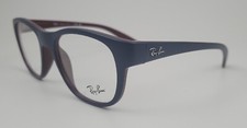 Ray Ban Eyeglasses NEW RB 7191 Color 8143 Blue Red Size 52 Square Authentic