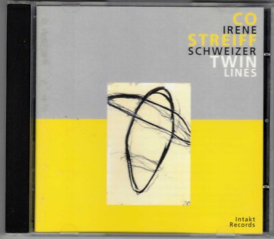 Co Streiff & Irène Schweizer - Twin Lines (sax & piano duo; Intakt Records)  CD