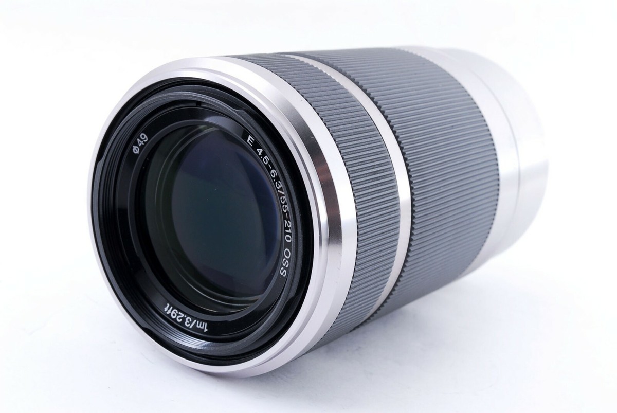 SONY E 55-210mm F4.5-6.3 SEL55210 シルバー SONY E 55-210mm F4.5-6.3 OSS Lens for Sony E-Mount SEL55210