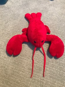Mary Meyer Plush Red Lobster 2000- Stuffed Animal Floppy 17