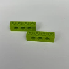 Lego 3701 Lime Green Replacement Parts Pieces Lot of 2
