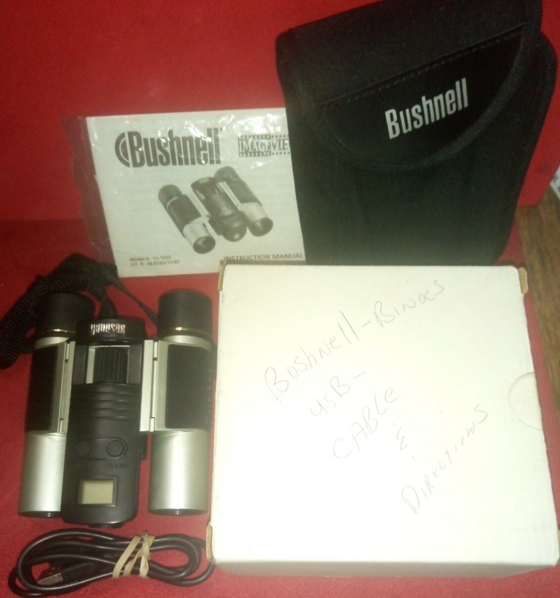 Bushnell Digital Camera Binoculars Model 111025 eBay