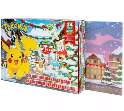 Pokemon 2024 DELUXE Holiday Advent Calendar [16 Figures & 8 Accessories] |  eBay