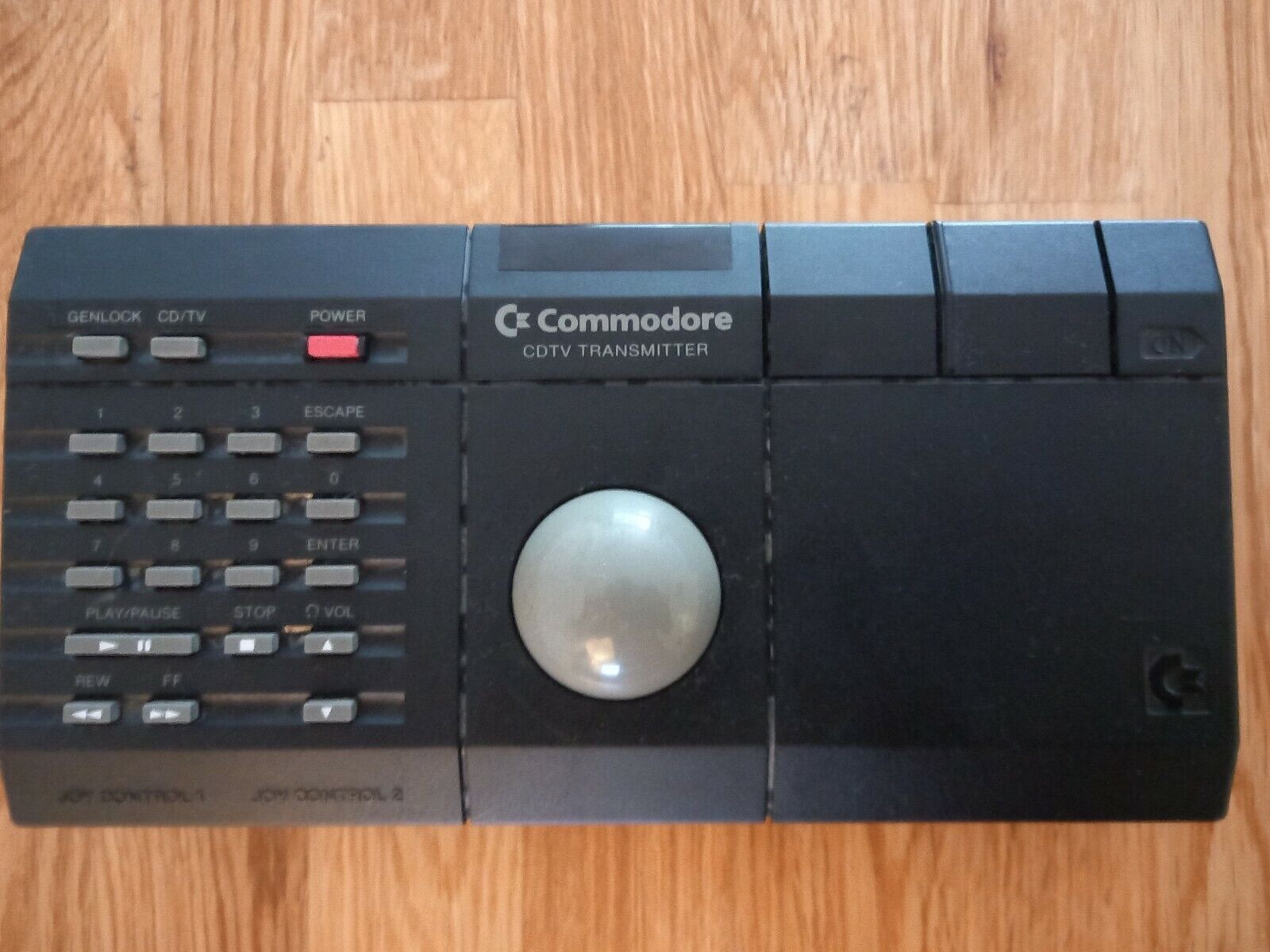 VERY RARE Commodore CDTV Trackball & Transmitter Control (CD1200)