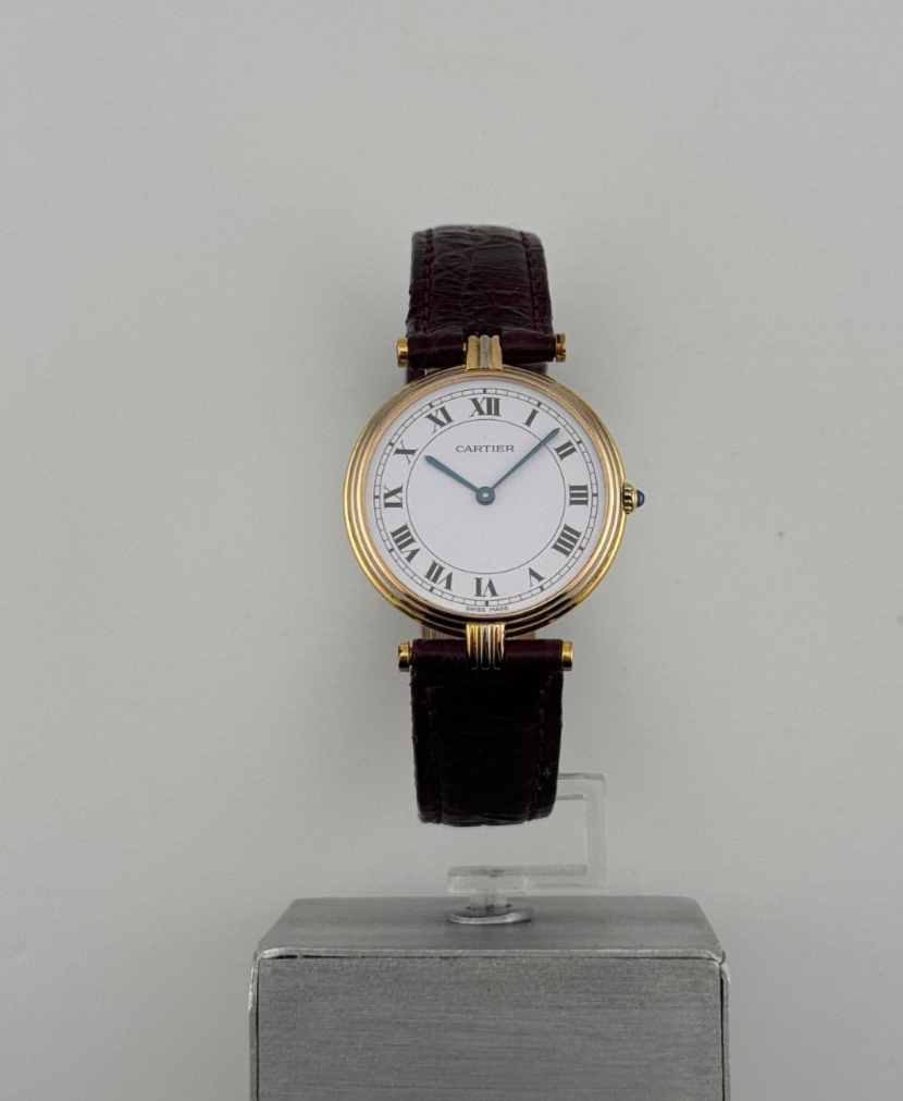 Cartier 881003 Vendome Trinity Gold Case Caliber 81 Box Original Unisex
