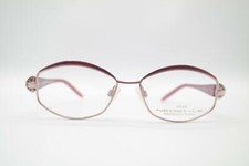 Vintage Neostyle Dynasty 531 082 Titan Violet Oval Glasses Frame NOS