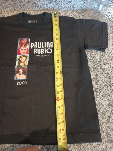 Paulina Rubio 2004 Concert Shirt S Kids - Picture 2 of 3