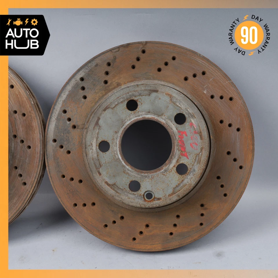 08-14 Juego de rotores de freno delanteros izquierdo y derecho mercedes w204 c300 c250 fabricante de equipos originales Foto 2 de 4